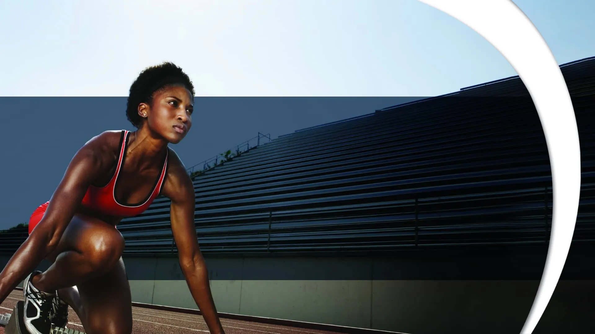Photo of a track athlete