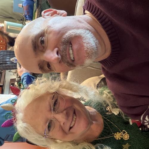 Smiling couple